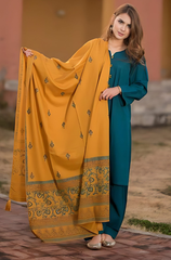 ASLING - 3PC Dhanak Embroidered ZF48