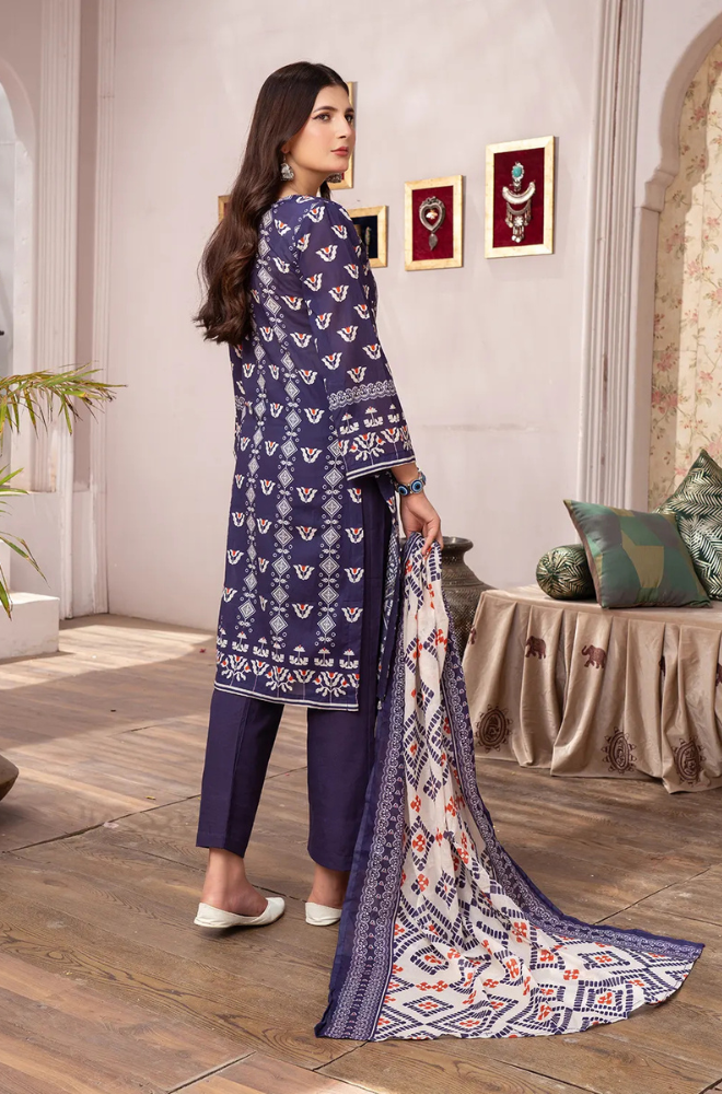 Sawariya - Digital Printed Lawn ZF97