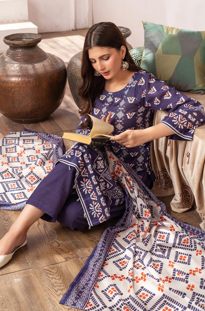 Sawariya - Digital Printed Lawn ZF97