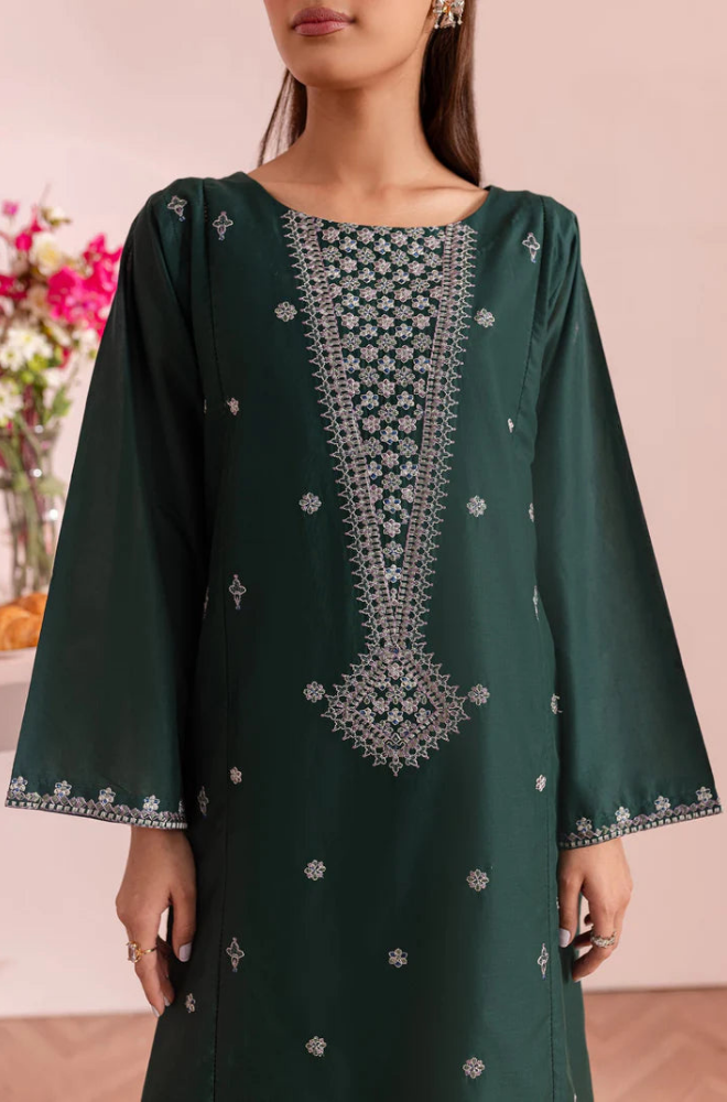 Jazmin - 2PC Lawn Embroidered ZF-197