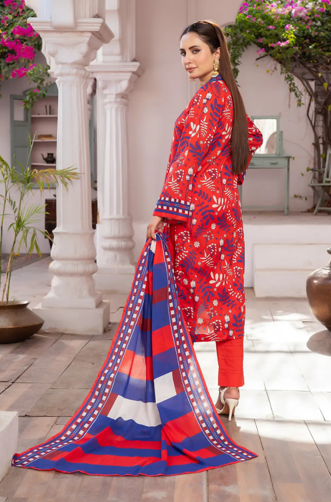 Sawariya - Digital Printed Lawn ZF96