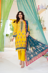 Kashish - Digital Printed Lawn ZF78