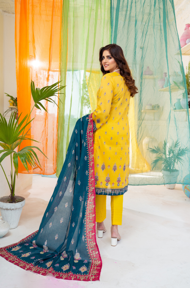 Kashish - Digital Printed Lawn ZF78