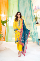 Kashish - Digital Printed Lawn ZF78