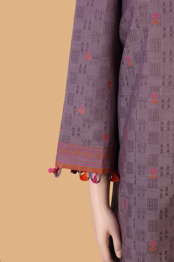 SAYA - 3PC Jacquard Lawn ZF109