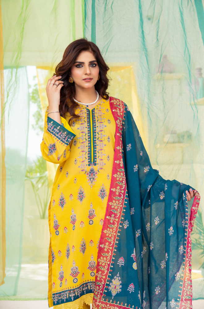 Kashish - Digital Printed Lawn ZF78