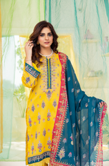 Kashish - Digital Printed Lawn ZF78