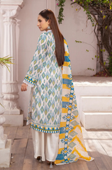 Sawariya - Digital Printed Lawn ZF93