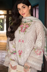 ELAF - 3PC Lawn Chikenkari Embroidered ZF247