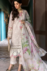 ELAF - 3PC Lawn Chikenkari Embroidered ZF247