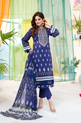 Kashish - Digital Printed Lawn ZF75