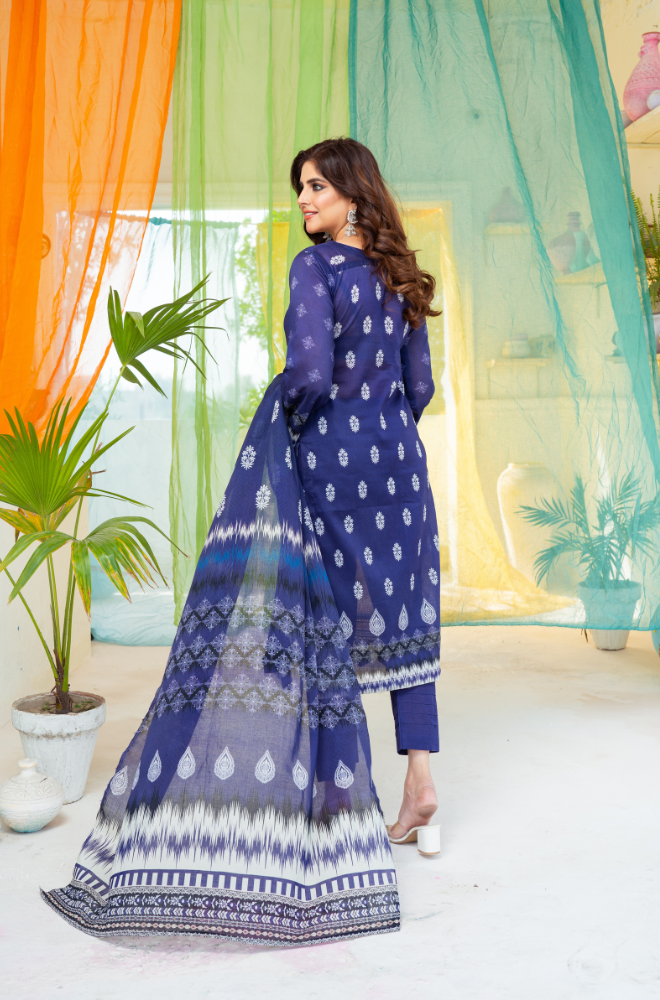 Kashish - Digital Printed Lawn ZF75