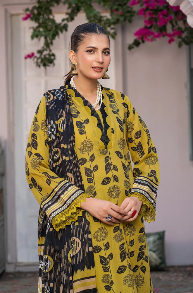 Sawariya - Digital Printed Lawn ZF91