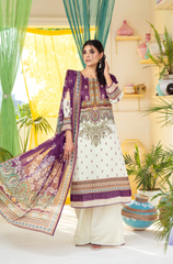 Kashish - Digital Printed Lawn ZF76