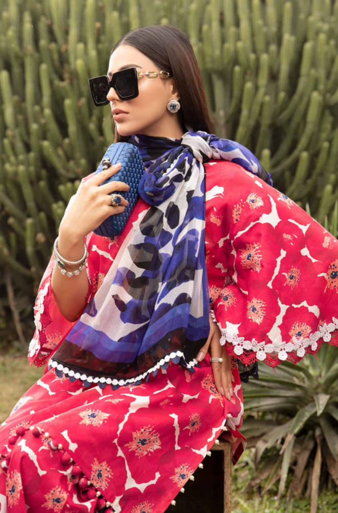 Maria B - 3PC Printed Lawn ZF162