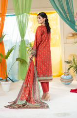 Kashish - Digital Printed Lawn ZF73