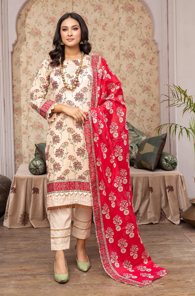 Sawariya - Digital Printed Lawn ZF98