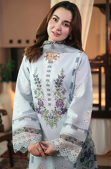 JADE - 3PC Lawn Embroidered ZF256