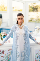 Denim Daze - 3PC Lawn Embroidered ZF258