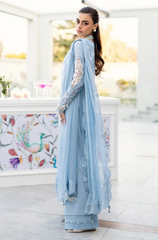 Denim Daze - 3PC Lawn Embroidered ZF258