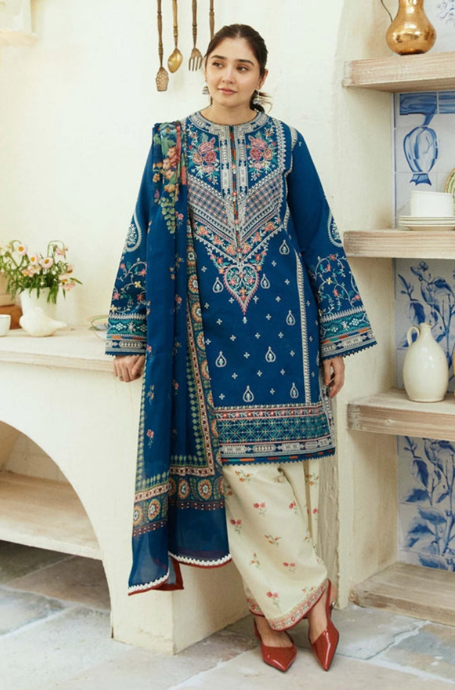 Coco by ZSJ - 3PC Lawn Embroidered  ZF183