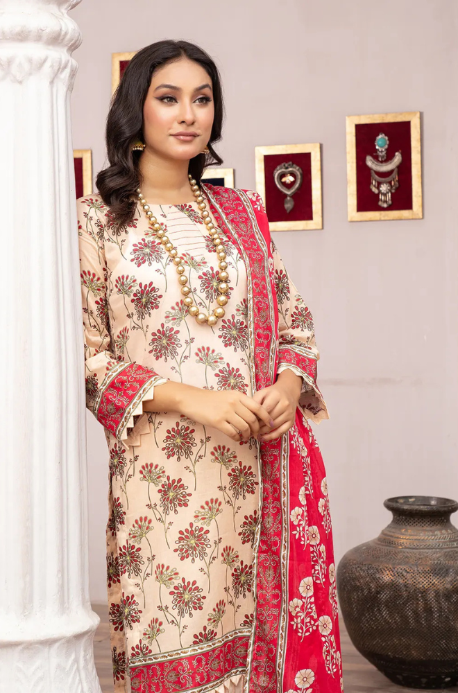 Sawariya - Digital Printed Lawn ZF98