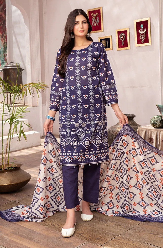 Sawariya - Digital Printed Lawn ZF97