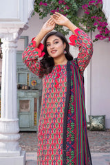 Shafaq - Digital Printed Lawn ZF90