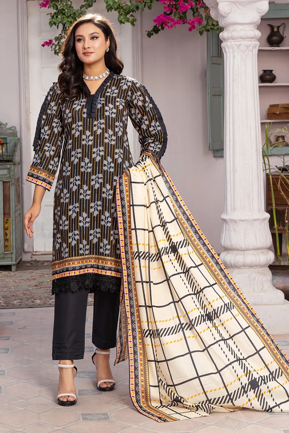 Shafaq - Digital Printed Lawn ZF86