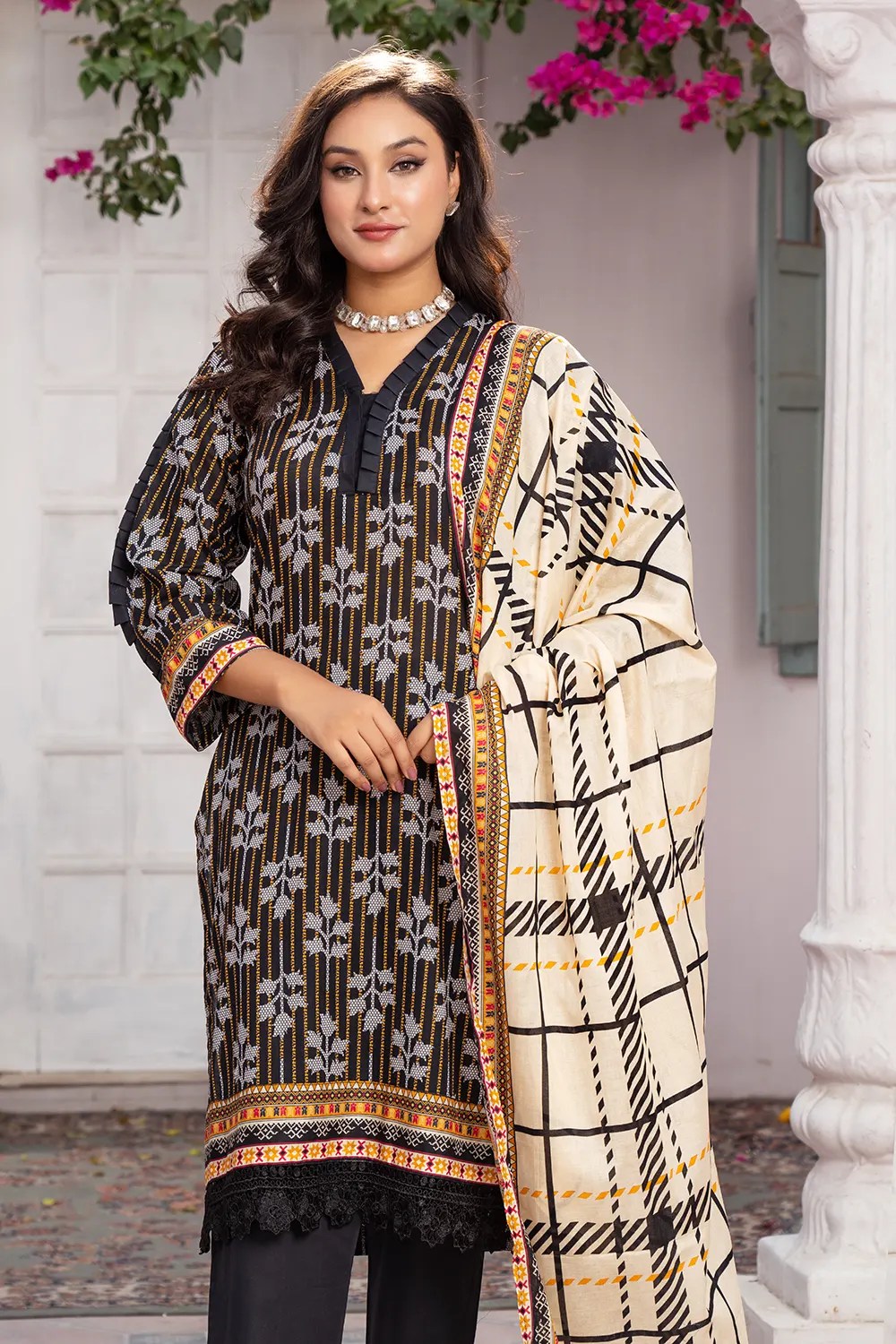 Shafaq - Digital Printed Lawn ZF86