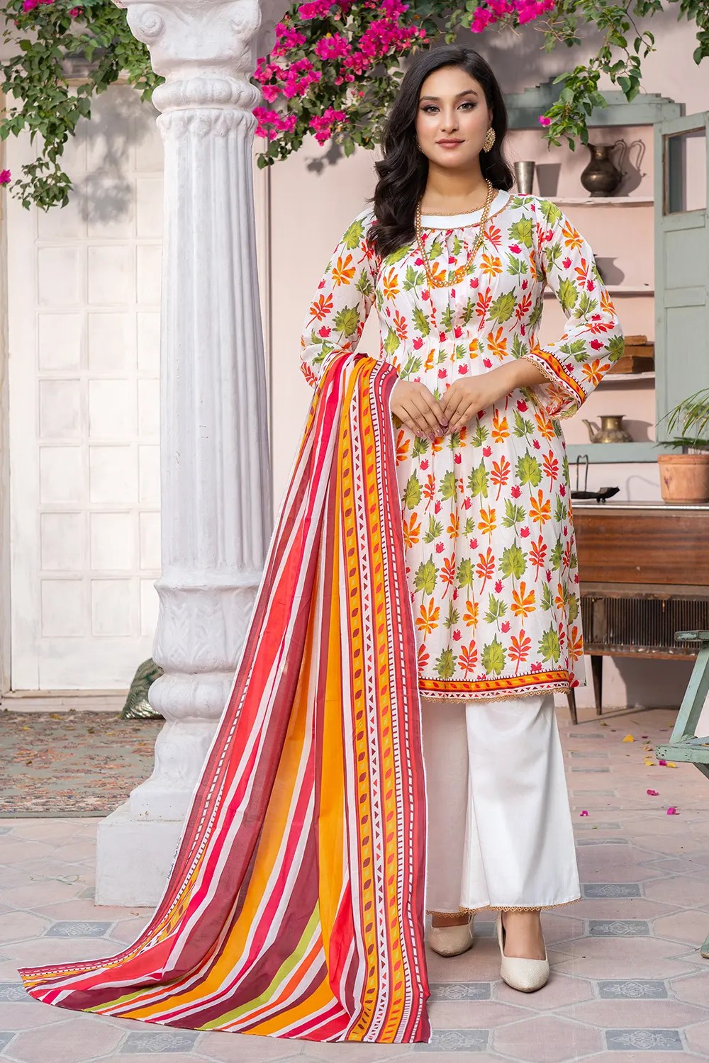 Shafaq - Digital Printed Lawn ZF84