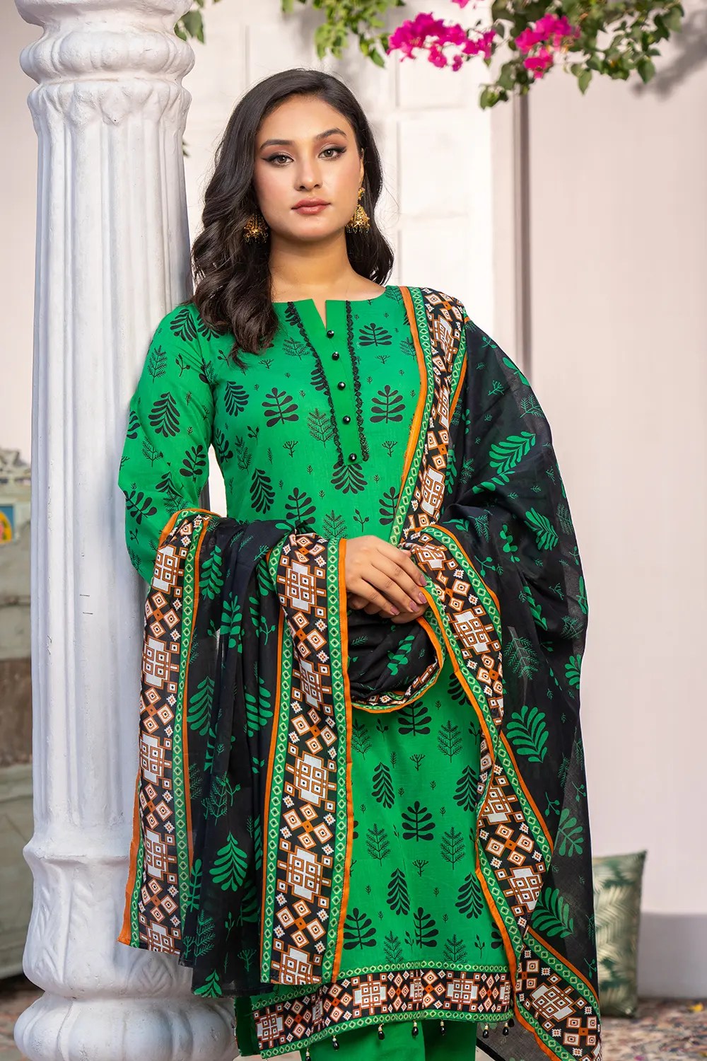 Shafaq - Digital Printed Lawn ZF82