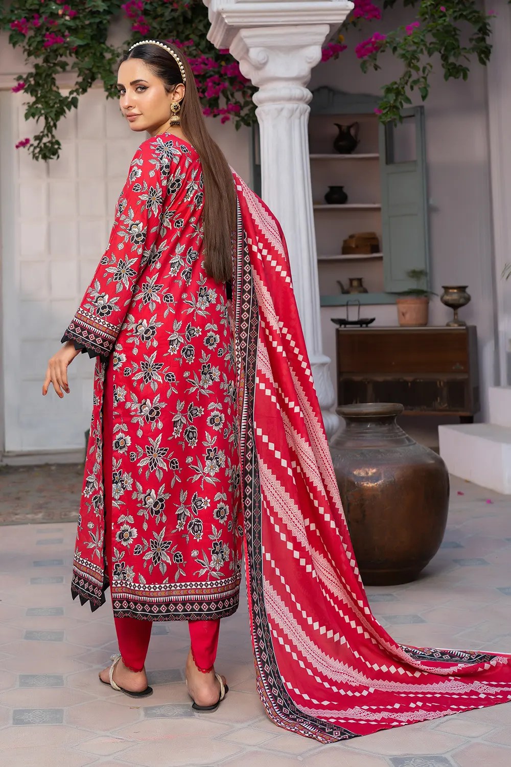 Shafaq - Digital Printed Lawn ZF83