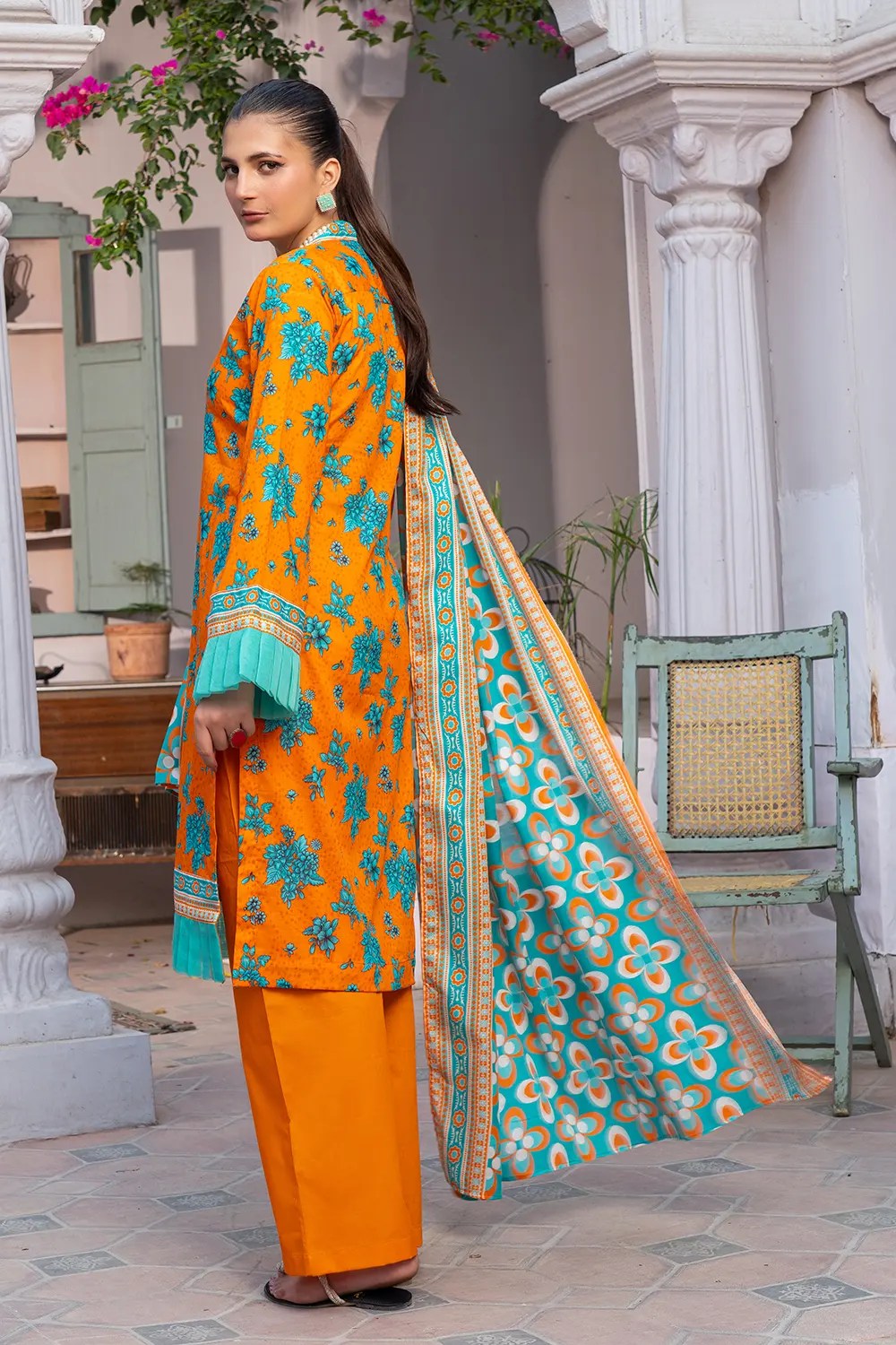 Shafaq - Digital Printed Lawn ZF81