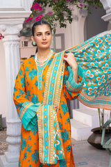 Shafaq - Digital Printed Lawn ZF81